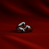 Silver Dew Statement Ring